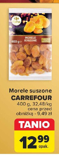 Morele suszone Carrefour extra promocja w Carrefour Market