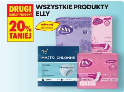 Podpaski Elly wszystkie produkty drugi -20% taniej promocja w Biedronka