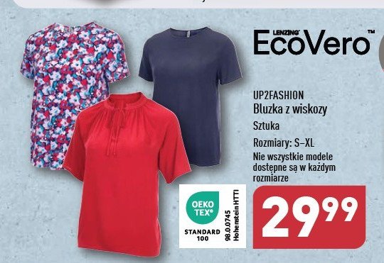 Bluzka damska z wiskozy rozm. s-xl Up2fashion promocja