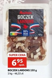 Boczek lardons Auchan promocja