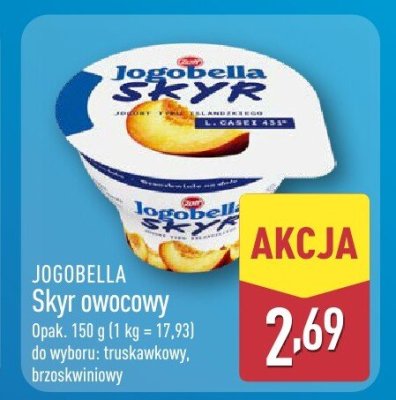 Skyr owocowy truskawkowy promocja w Aldi