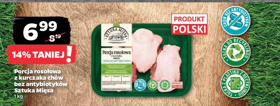 Porcja rosołowa z kurczaka SZTUKA MIĘSA promocja