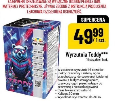Wyrzutnia Teddy promocja w POLOmarket