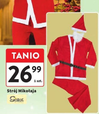 Strój Mikołaja promocja w Intermarche