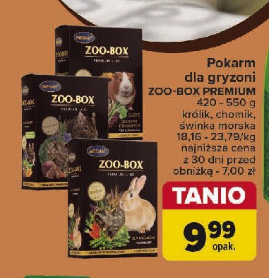 Karma dla świnki morskiej MEGAN ZOO-BOX promocja