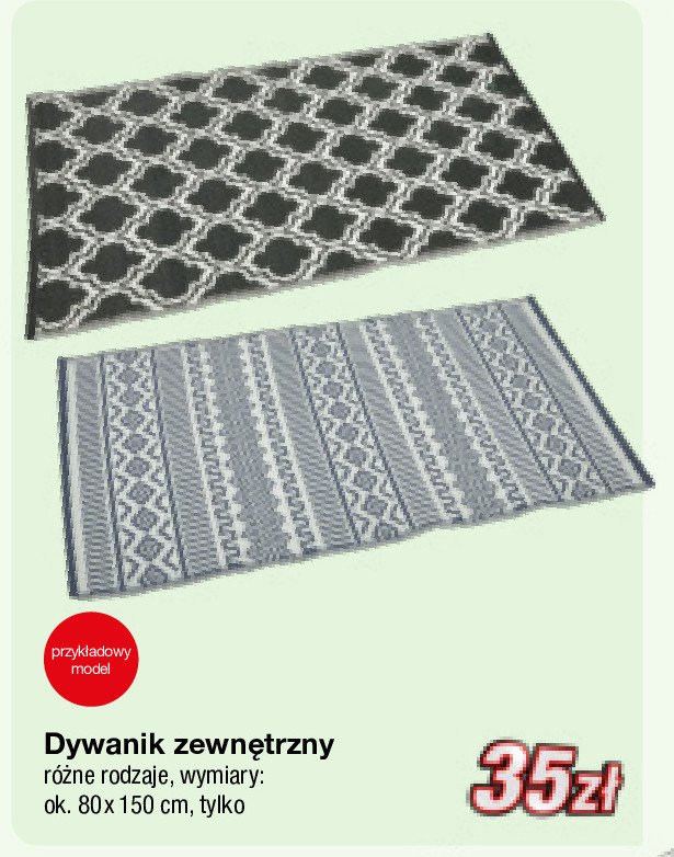 Dywanik 80 x 150 cm promocja