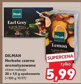 Herbata Dilmah earl grey promocja