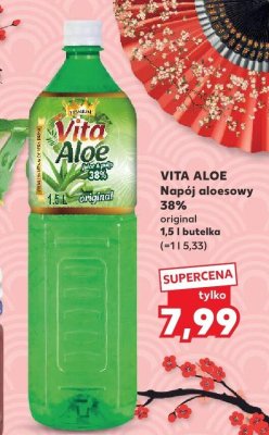 Napój aloesowy original promocja w Kaufland