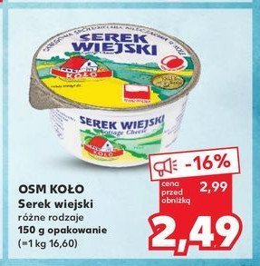 Serek wiejski Osm koło promocja