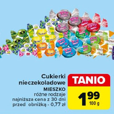 Cukierki nieczekoladowe Mieszko promocja