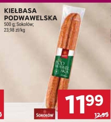 Kiełbasa promocja w Stokrotka
