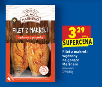 Filet z makreli wędzony z posypką Marinero promocja