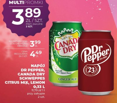 Napój promocja w Duży Ben