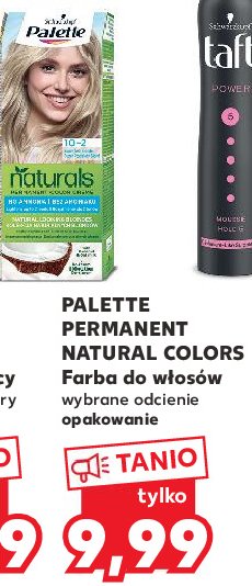 Farba do w艂os贸w 10-2 PALETTE NATURAL COLORS promocja