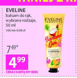 Krem do rąk banana care Eveline cosmetics promocje