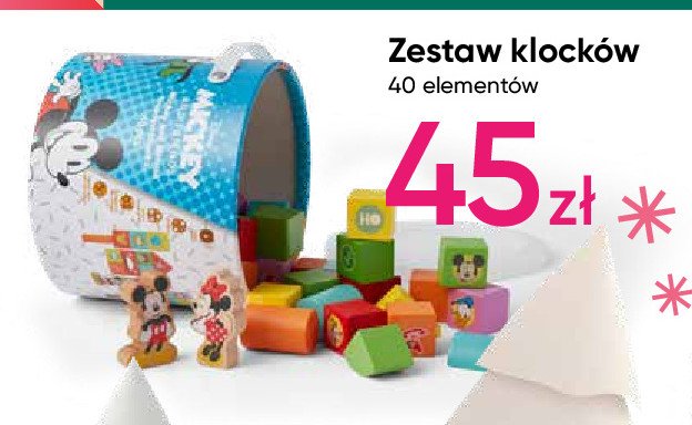 Zestaw klock贸w myszka miki promocja