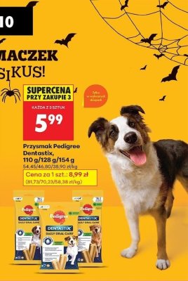 Przysmak dla psa Dentastix różne rodzaje promocja w Biedronka