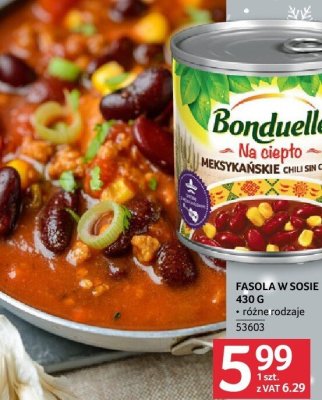 Fasola w sosie meksykańskie chili carne promocja w Selgros