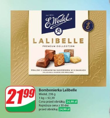 Bombonierka E. wedel lalibelle promocja