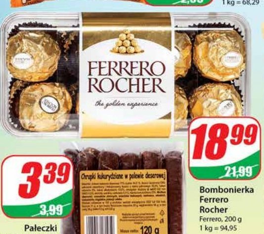 Czekoladki Ferrero rocher promocje