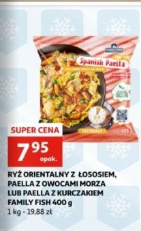 Paella z kurczakiem Family fish promocja