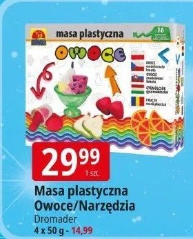Masa plastyczna Owoce/Narzędzia promocja w Leclerc