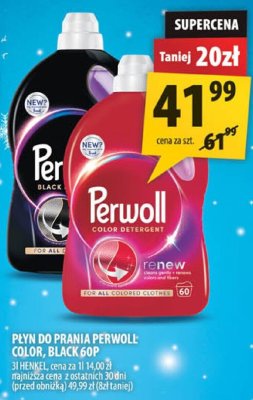Płyn do prania Perwoll Color, Black róż promocja w Arhelan