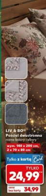 Pościel dwustronna wym. 140 x 200 cm, 2 x 70 x 80 cm promocja w Kaufland