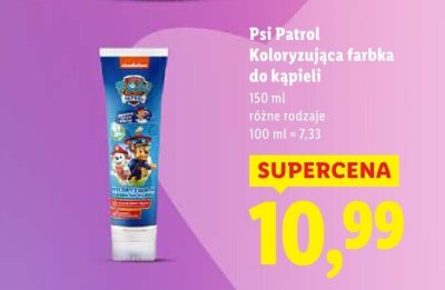 Koloryzująca farba do kąpieli promocja w Lidl