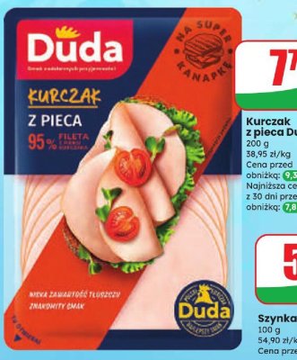 Kurczak z pieca  promocja w Dino