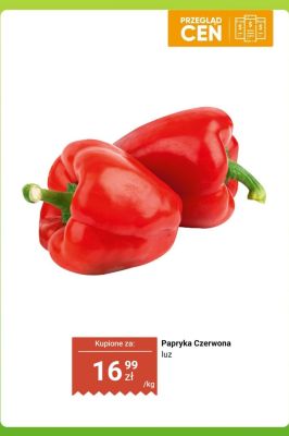 Papryka czerwona luz promocja w Biedronka