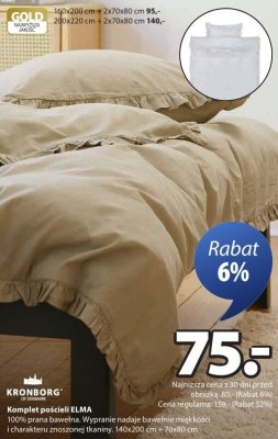 Po艣ciel promocja w Jysk