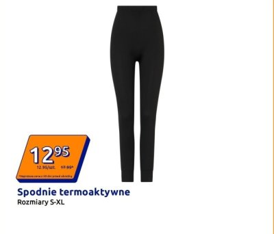 Spodnie termoaktywne promocja w Action