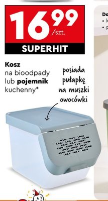 Pojemnik kuchenny 10 l promocja w Biedronka