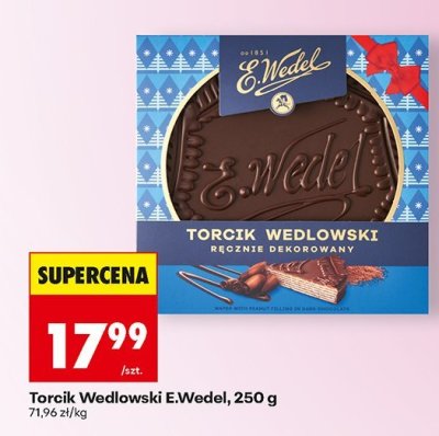 Torcik Wedlowski E.Wedel promocja w Biedronka