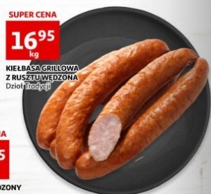 Kie艂basa grillowa z rusztu w臋dzona promocja
