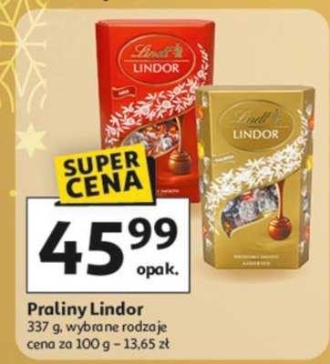 Praliny Lindor promocja w Auchan