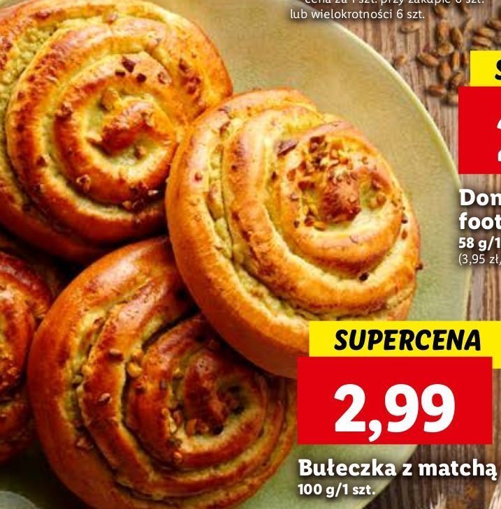 Bułeczka z matchą promocja