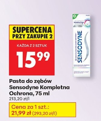 Pasta do zębów Kompletna Ochrona promocja w Biedronka