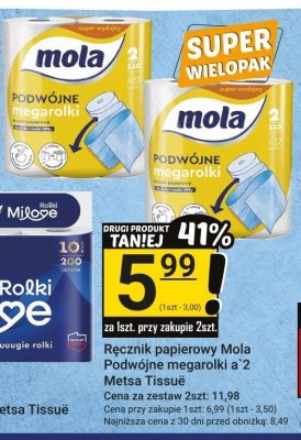 Papier toaletowy Mola promocja w Hitpol