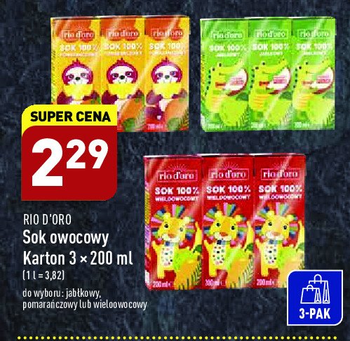 Sok wieloowocowy Rio d'oro promocja