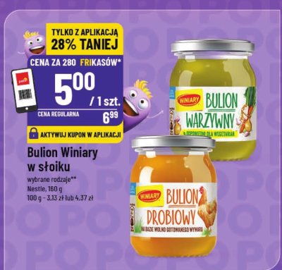 Bulion Winiary w słoiku warzywy promocja w POLOmarket
