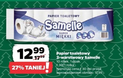 Papier toaletowy 3-warstwowy 10 szt. promocja w Netto