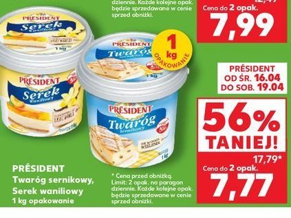 Twar贸g 艣mietankowy President promocja