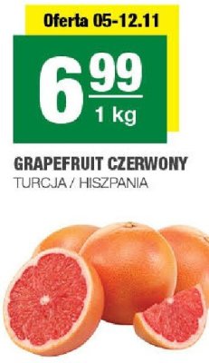 Grapefruit czerwony Turcja / Hiszpania promocja w SPAR