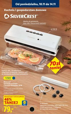 Zgrzewarka próżniowa Silvercrest z zestawem akcesoriów 130 W promocja w Lidl