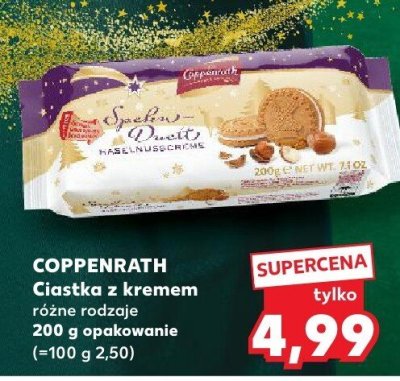 Ciastka z kremem różne rodzaje 200g  promocja w Kaufland
