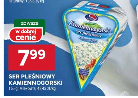 Ser pleśniowy kamiennogórski Kamos promocja