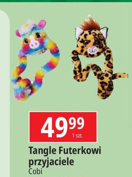 Maskotka tangle futerkowi przyjaciele Cobi promocja w Leclerc