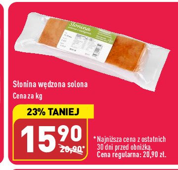S艂onina w臋dzona solona promocja